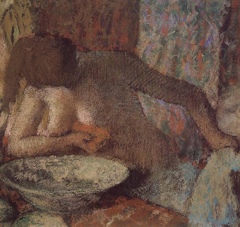 Edgar Degas Lady in the bathroom china oil painting image